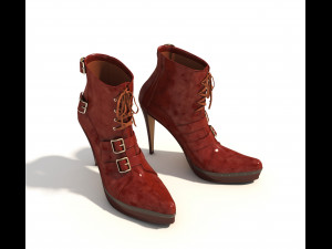 women shoes 3D Model