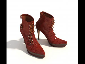 women shoes 3D Model