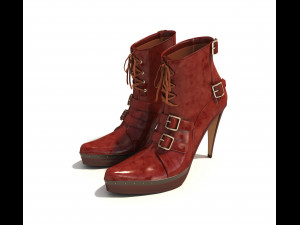 women shoes 3D Model