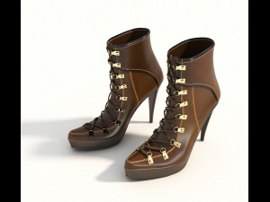 women shoes 3D Model