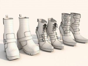 women shoes 3D Model