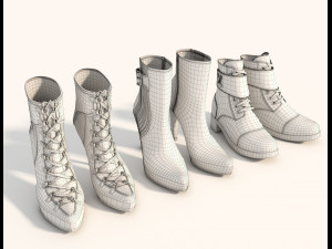 women shoes 3D Model