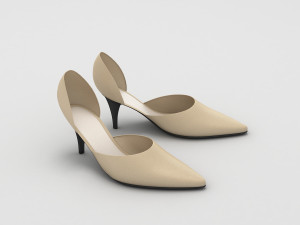 women shoes 2 3D Model