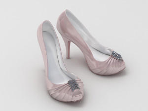 women shoes 2 3D Model