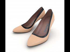 women shoes 3 3D Model