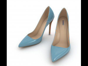 women shoes 3 3D Model
