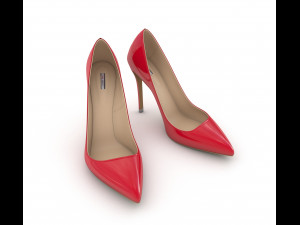 women shoes 3 3D Model