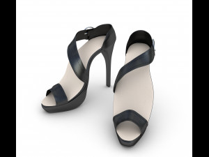women shoes 3 3D Model