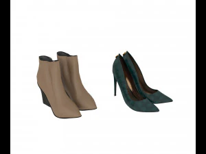 women shoes 4 3D Model