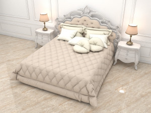classic bed 7 Modello 3D