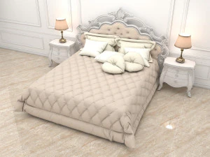 classic bed 7 3D Model