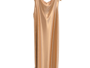 dress on hanger Model 3D