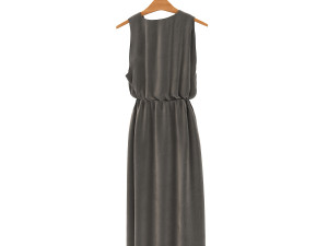 dress on hanger Model 3D