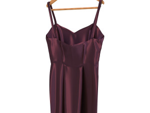 dress on hanger Model 3D