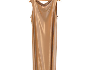 dress on hanger Model 3D