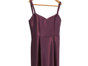 dress on hanger Model 3D