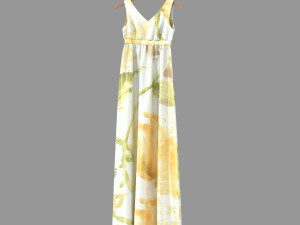 dress on hanger 2 3D Model