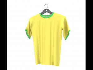 clothed on hanger 4 3D Model