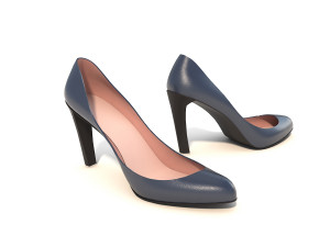 women high heel shoes 3D मॉडल