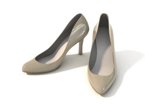 women high heel shoes 3D Model