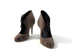 women high heel shoes 2 3D Model