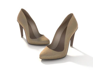 women high heel shoes 2 3D Model