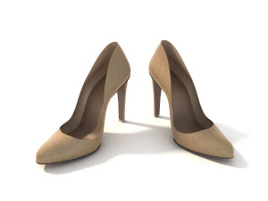 women high heel shoes 2 3D Model