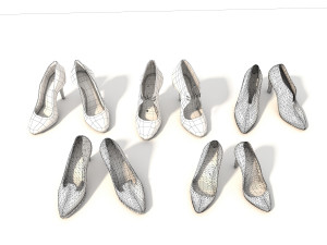 women high heel shoes 2 Modelo 3D
