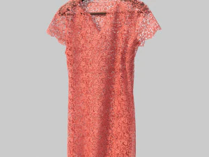 dress on hanger 3D Model