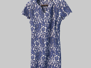 dress on hanger 3D Model
