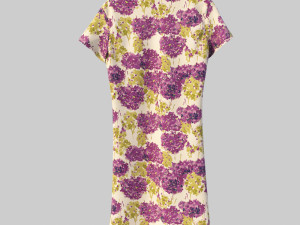 dress on hanger 3D Model