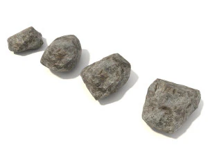 stone and boulder 3D Model