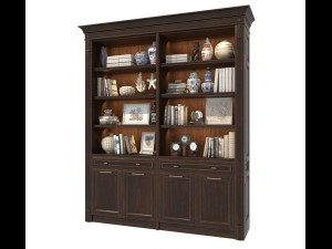 display cabinet classic style 2 3D Model