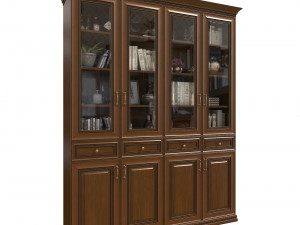 display cabinet classic style Modèle 3D