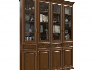 display cabinet classic style 3D Model