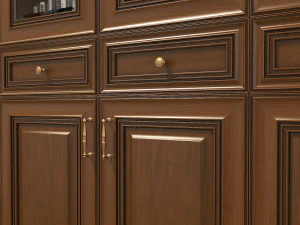 display cabinet classic style 3D Model