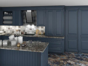classic kitchen cabinet 3D Model