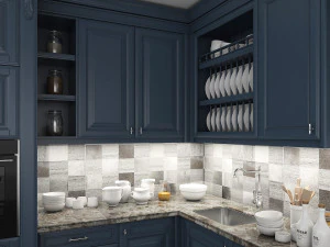 classic kitchen cabinet 3D Model