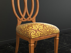 classic chair 2 3D Model