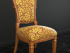 classic chair 2 3D Model