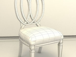 classic chair 2 3D Model