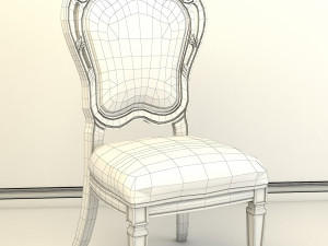 classic chair 2 3D Model