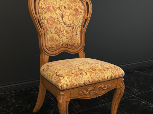 classic chair 3 3D Model