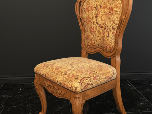 classic chair 3 3D Model