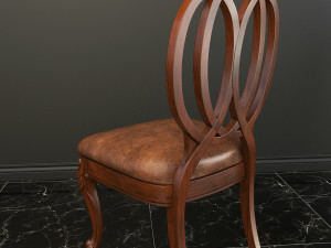 classic chair 3 3D Model