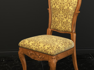 classic chair 3 3D Model