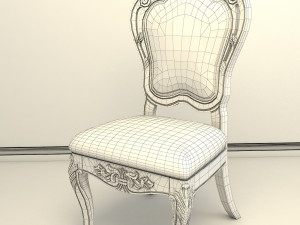 classic chair 3 3D Model