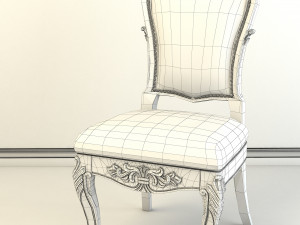 classic chair 3 3D Model