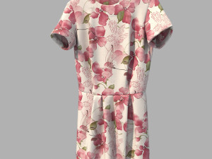 dress on hanger 5 3D Модель