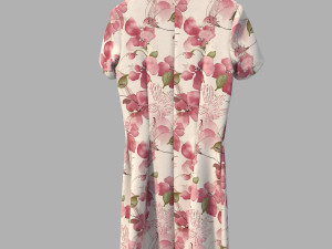 dress on hanger 5 3D Модель
